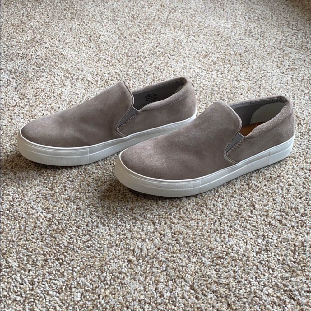 Steve Madden Suede Slip- On Sneaker